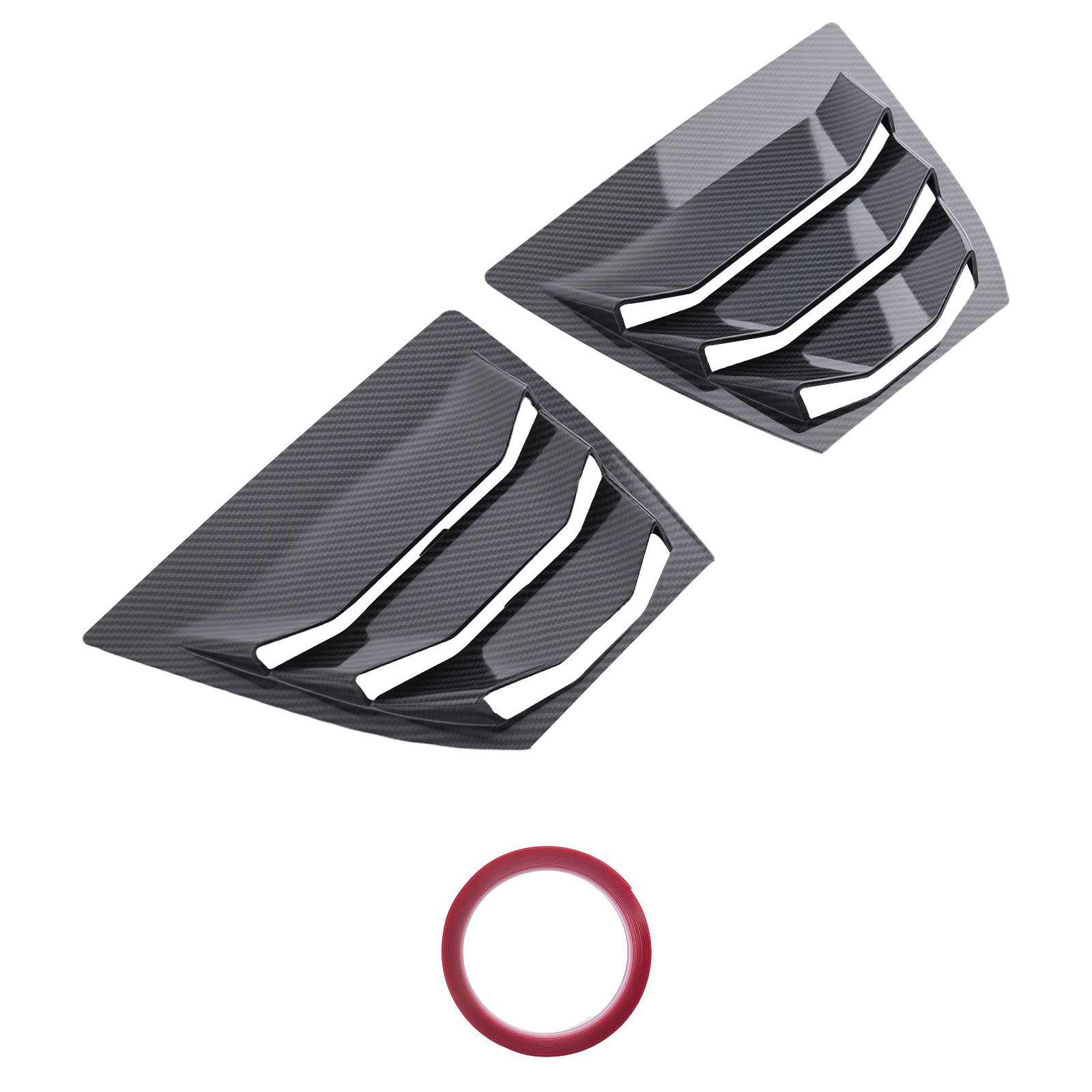 Side Window Louvers Cover for Mazda 3 Axela 2014-2018 Window ABS Plastic