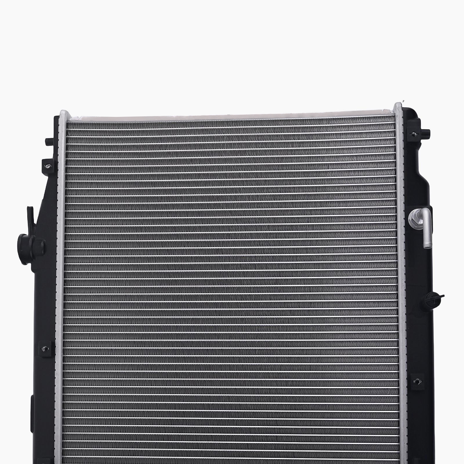 Aluminum Downflow Radiator for Acura TL 3.5L 2009-2011 19010RK1A52 1 Row Core