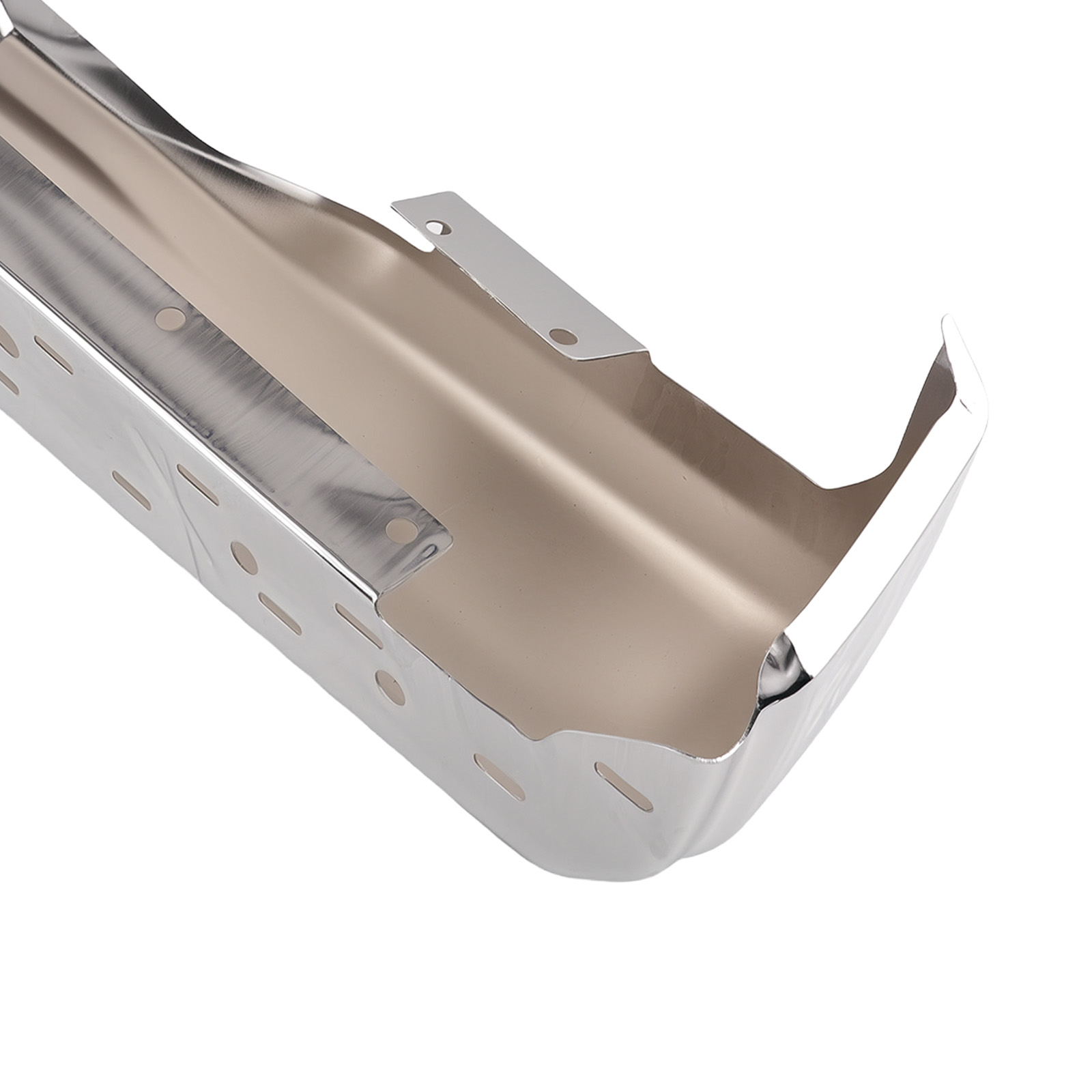 Bumper End Chrome Right Rear for Ford F150 2015-2020 FL3Z17906A Steel