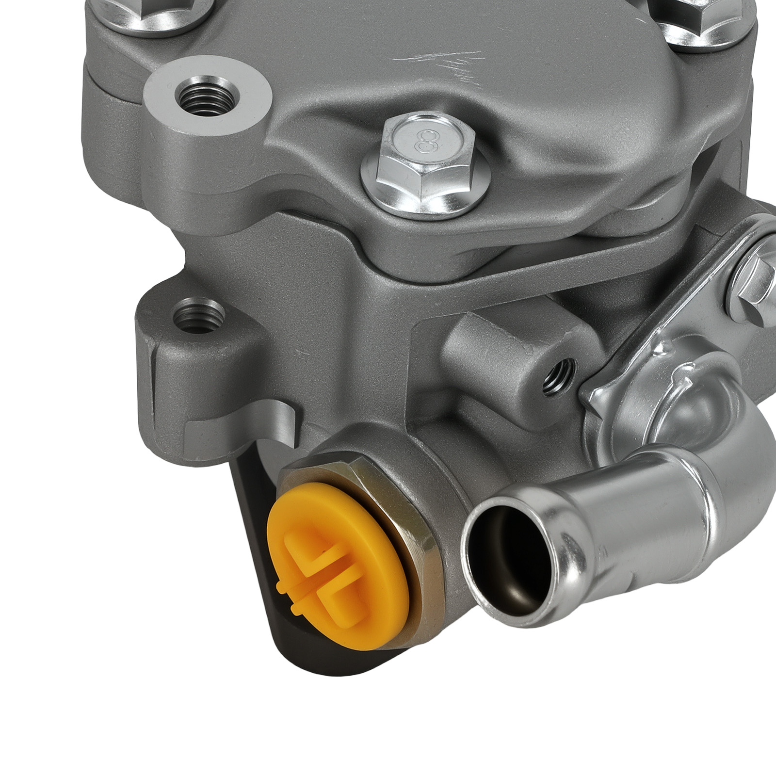 New Power Steering Pump for Porsche Cayenne V8 4.5L 2003-2006 215499 front