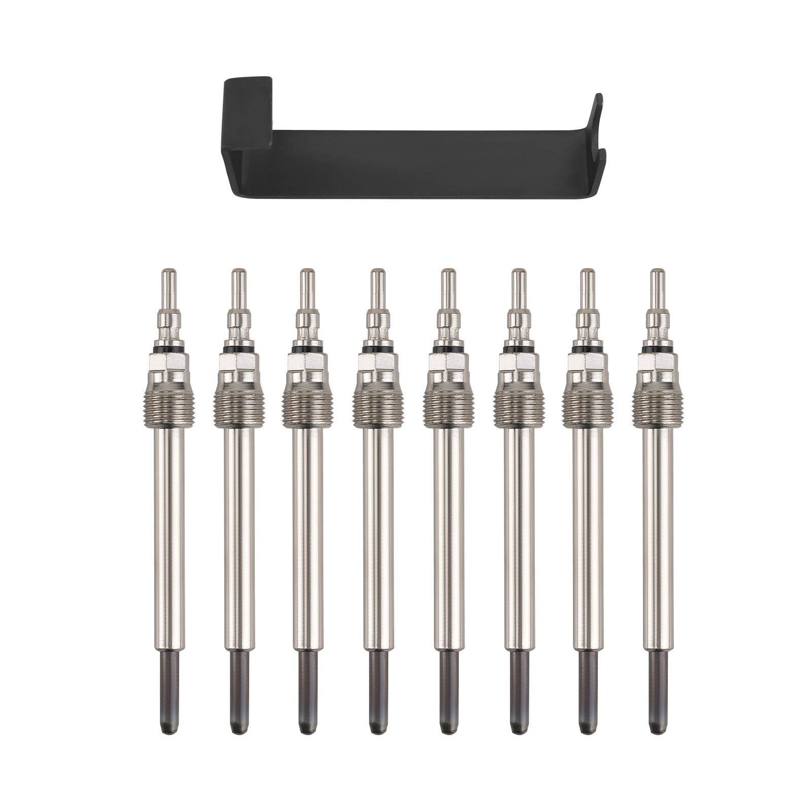 ZD13 Glow Plugs & 2 Glow Harness For 04-15 Ford E350 Club Wagon 6.0L Powerstroke