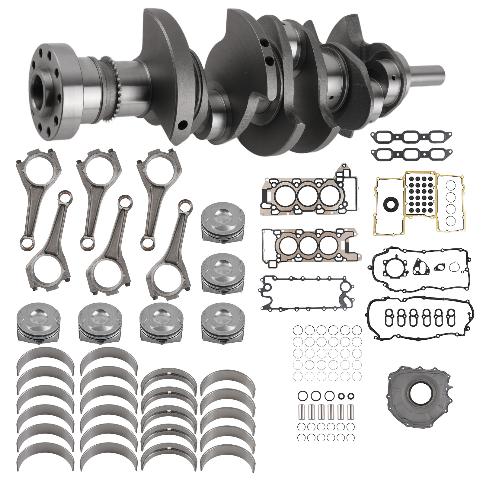 Engine Overhaul Kit Crankshaft & Gaskets Set for Land Rover Range Rover 3.0L V6