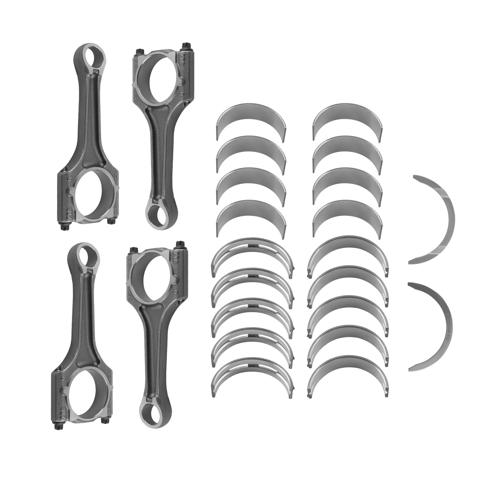 Engine Rebuild Crankshaft Set For VW Golf Audi Q5 TT 2.0T EA888 06L105101D Gen3