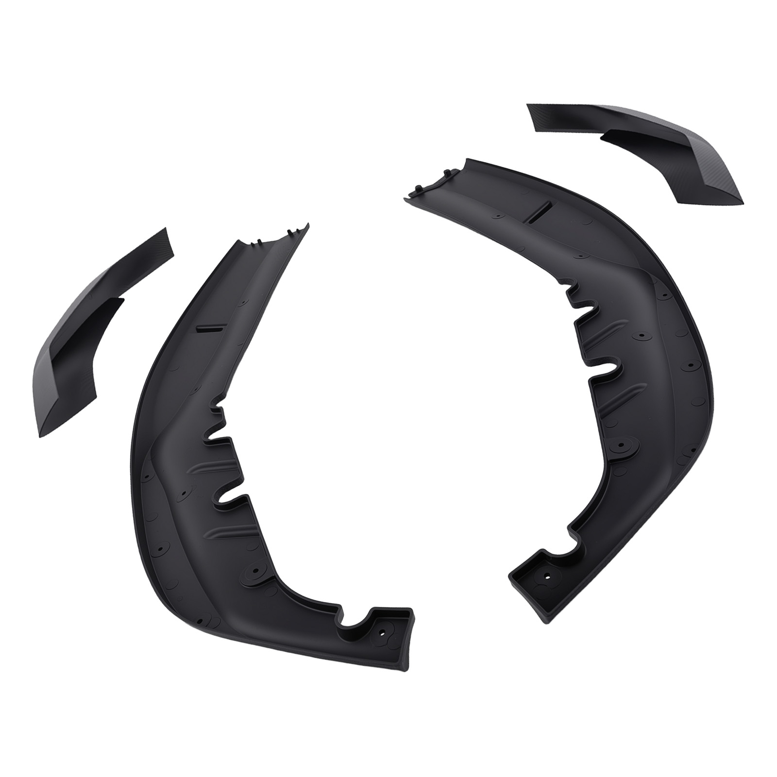 4PC Front Lip Kit for BMW G30 G31 G38 5 Series M Sport 2017-2020 Carbon Look
