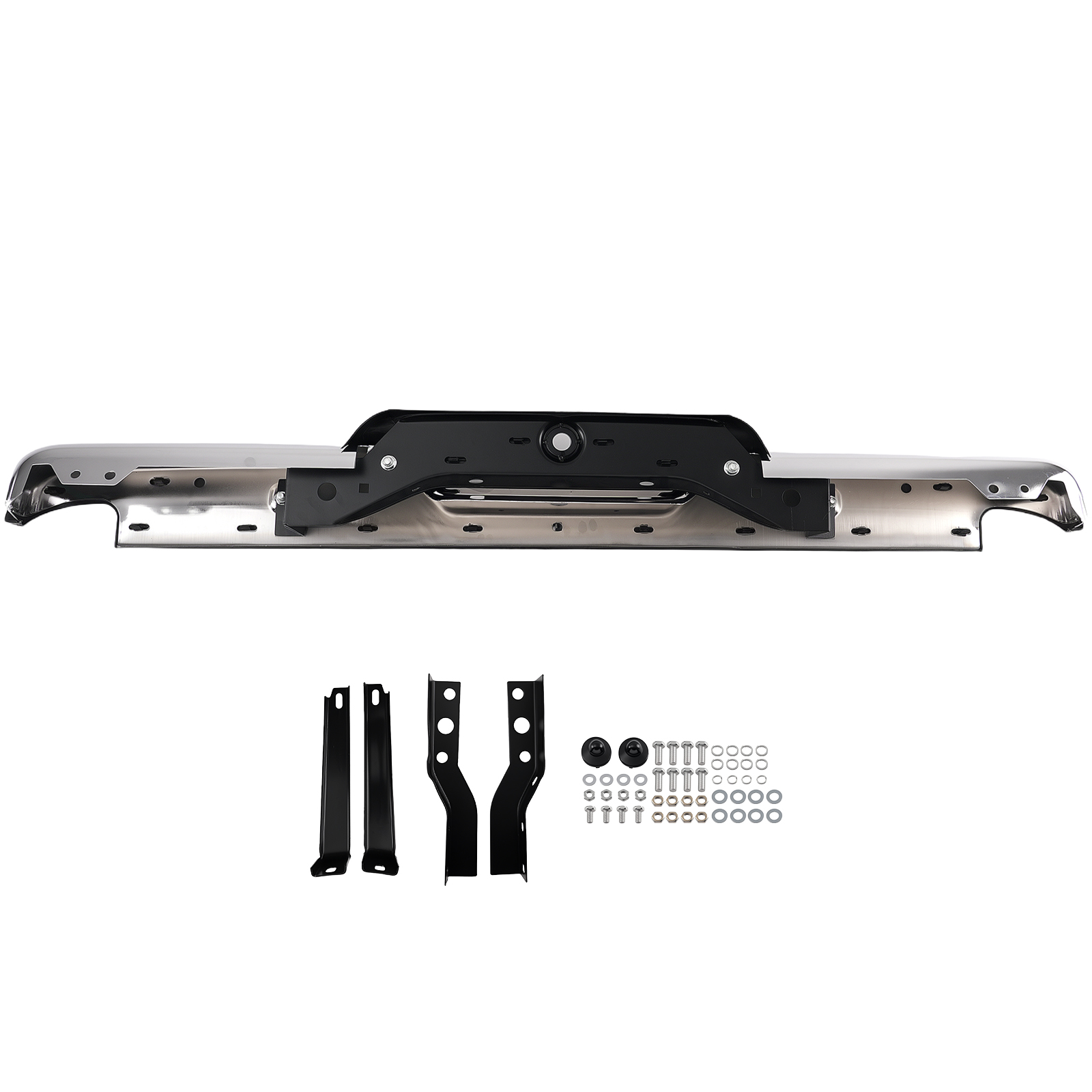 Rear Bumper for Ford Ranger 1993-2011 Chrome F37Z17795A Steel Bolt-On