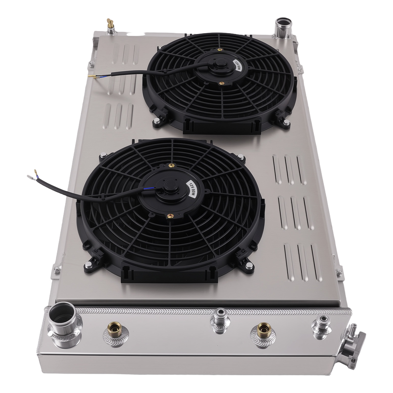 3 Row Radiator Fan for Buick LeSabre 3.8L 1976-1978 DPI161 Aluminum Cross Flow