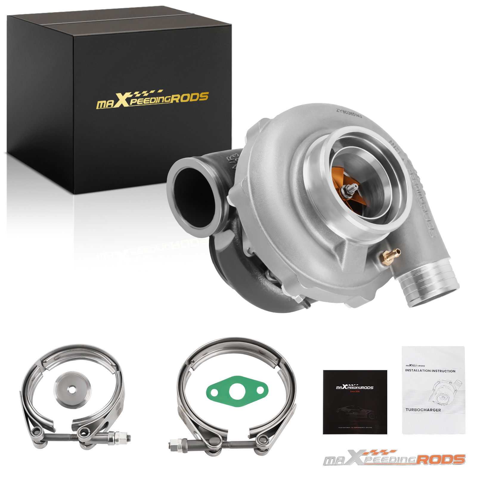 900 Billet 900HP Universal Turbo .83 /72 A/R Dual Ball Bearing Turbine Trim 84