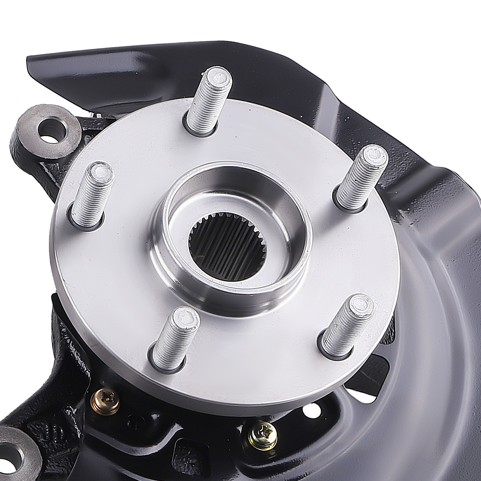 2* Steering Knuckles+ Wheel Hub For Toyota Sienna AWD 2004 2005 - 2010
