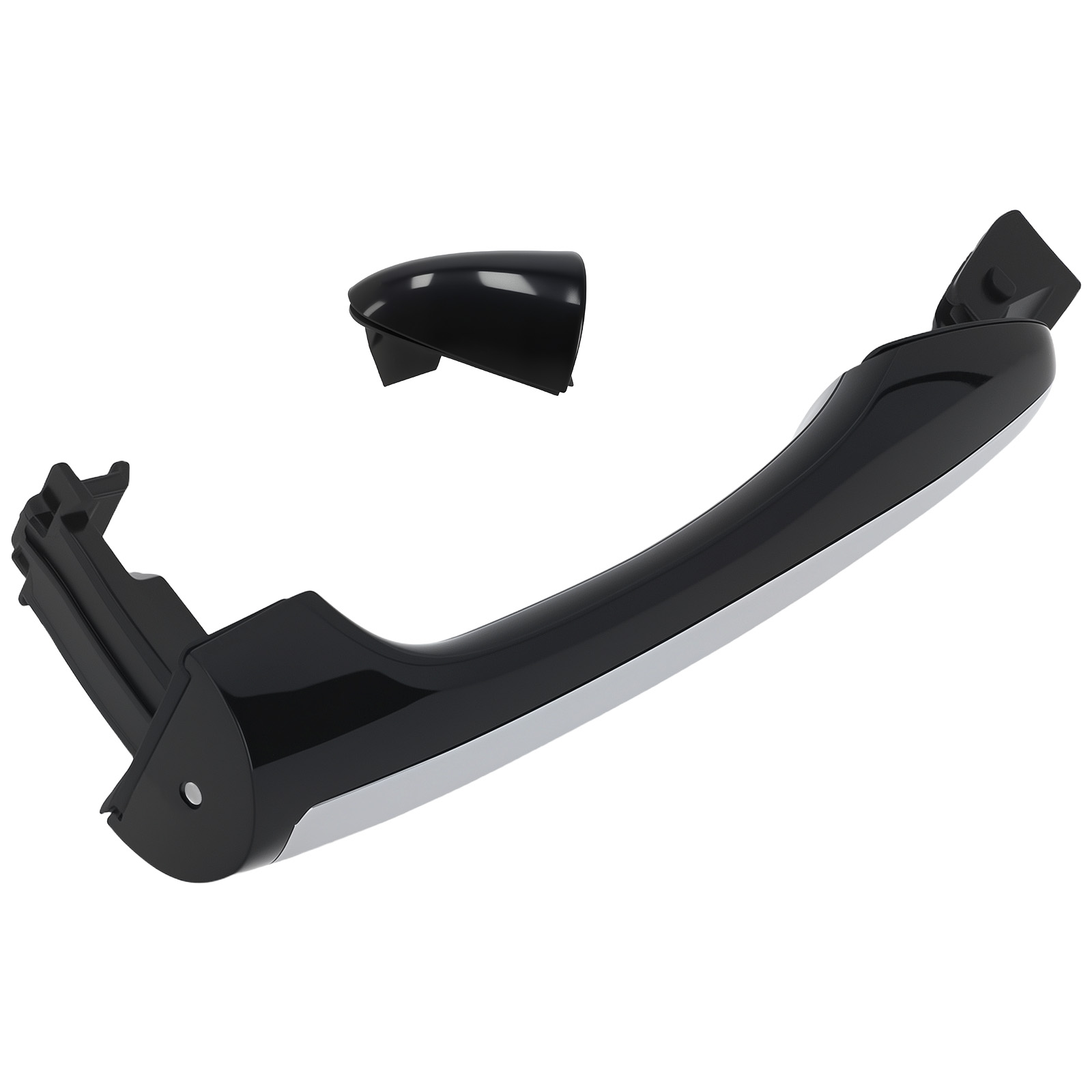 Black Exterior Door Handle FR Rear for Kia Forte Cerato 2014-2018 Plastic