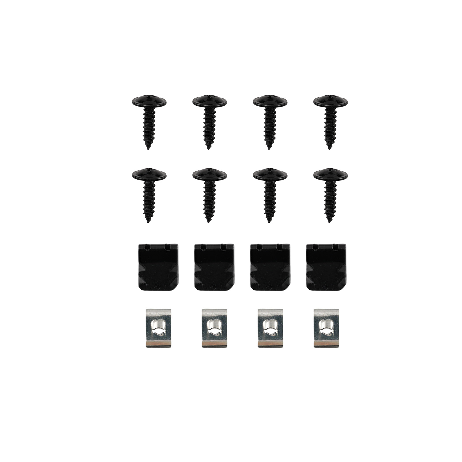 4PC Black Mud Flaps Front Rear for Chevrolet Colorado 2023-2024 Plastic
