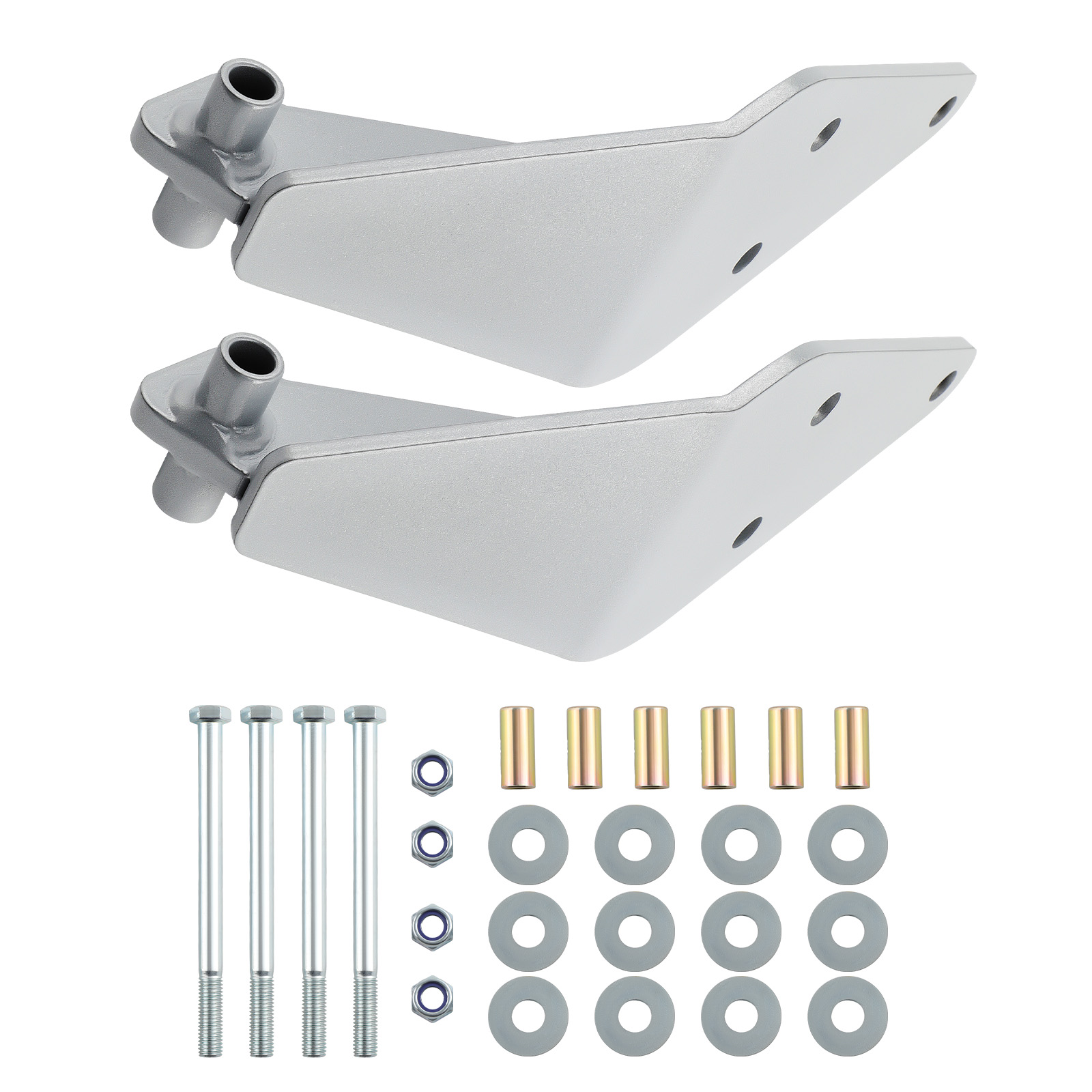 Front Shock Mount Bracket Kit For Ford F250 F350 1999-2004 4WD Diesel Gas Models