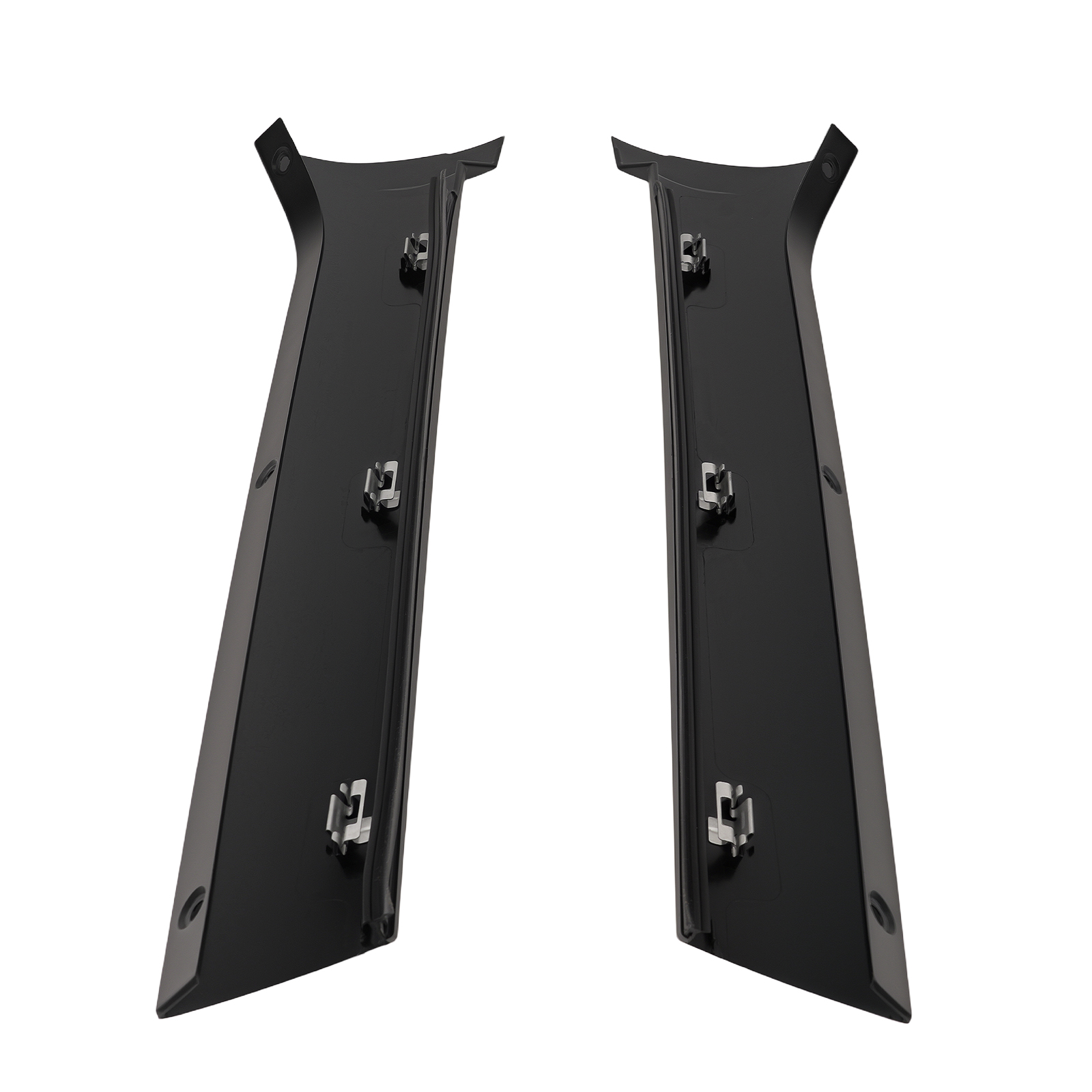Front A Post Molding Black Set for Land Rover Discovery II 99-04 DCB500060PMA