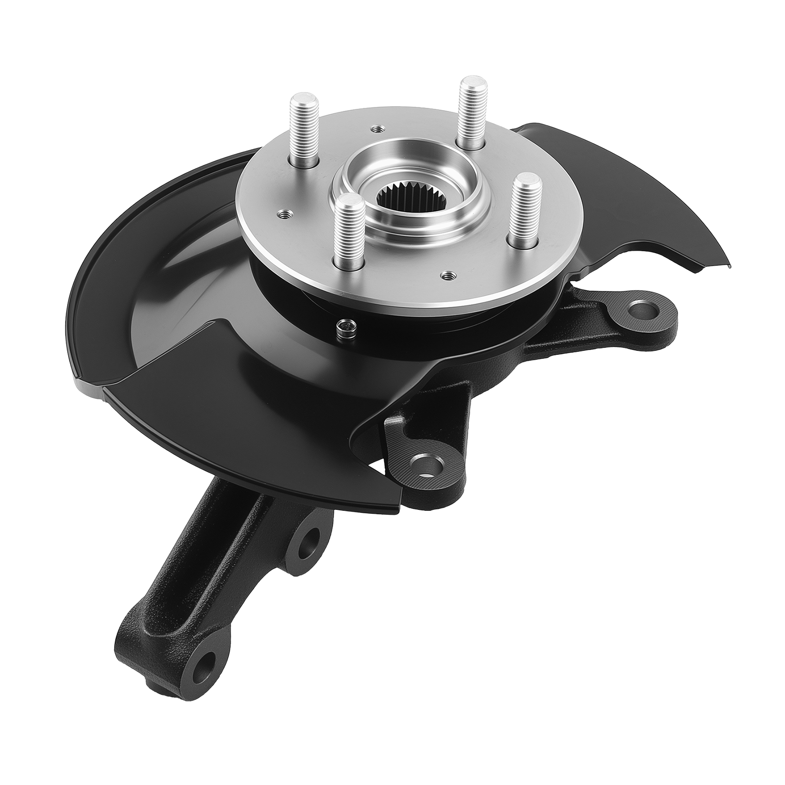 Front Complete Steering Knuckle Wheel Hub Kit for Honda Civic L4 2001-02 698478