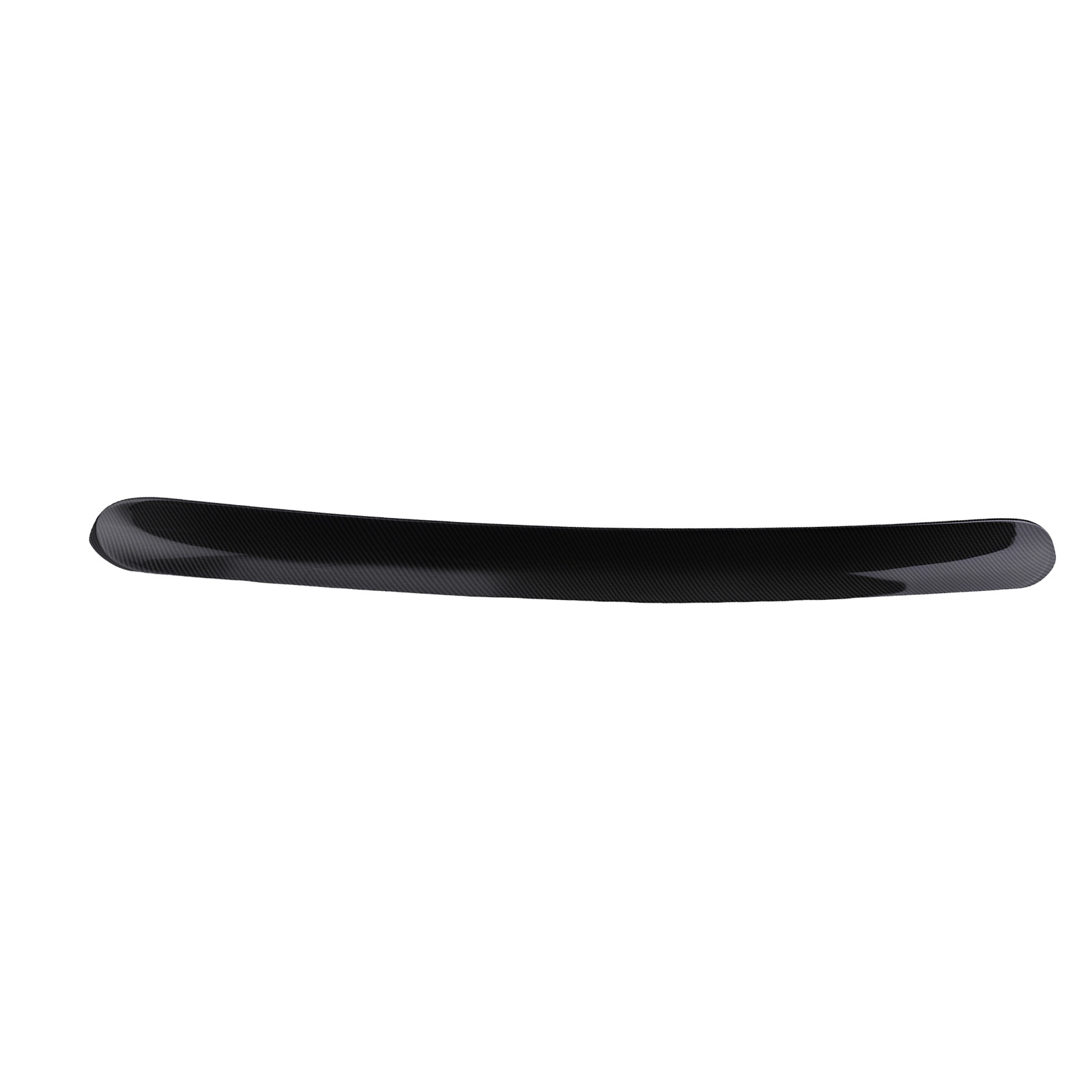 Black ABS Carbon Style Wing for Dodge Charger 2011-22 Direct Mount Upper Spoiler