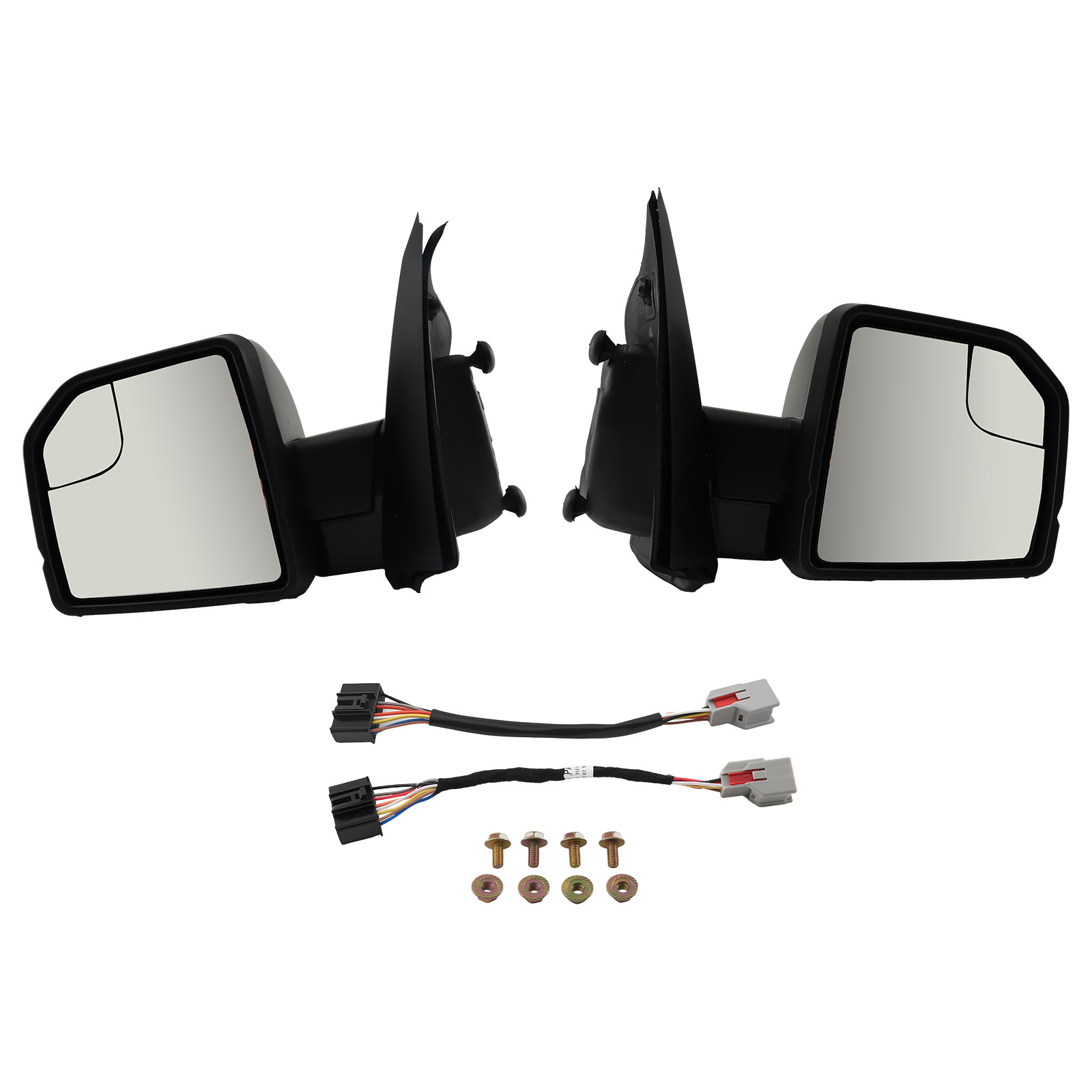 L&R Side Mirror for Ford F-150 Extended Cab 2015-2018 Power w/Signal