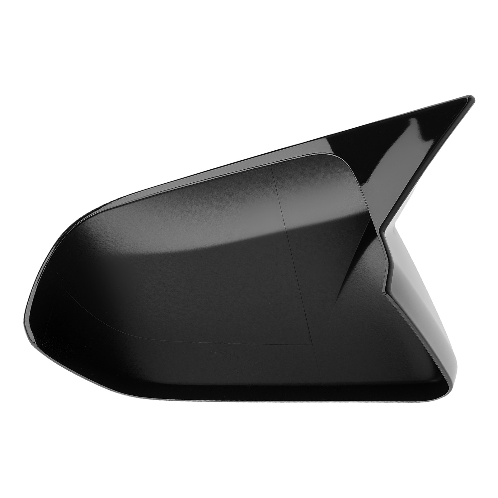 Door Mirror Cover for Ford Mustang 2015-23 FR3B-17683 FR3Z-17682 Black Front Kit