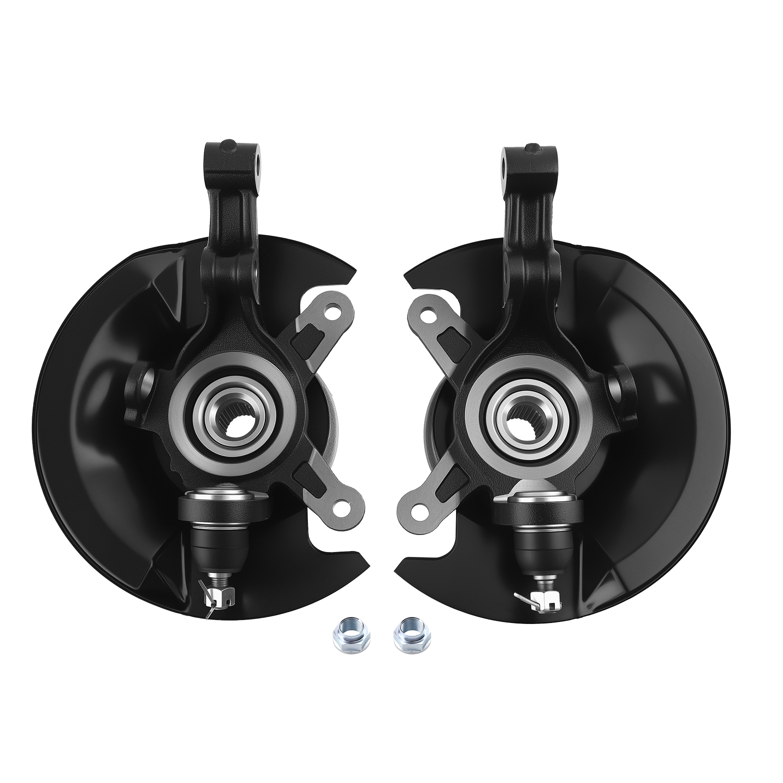 Front Complete Steering Knuckle Wheel Hub Kit for Honda Civic L4 2001-02 698478
