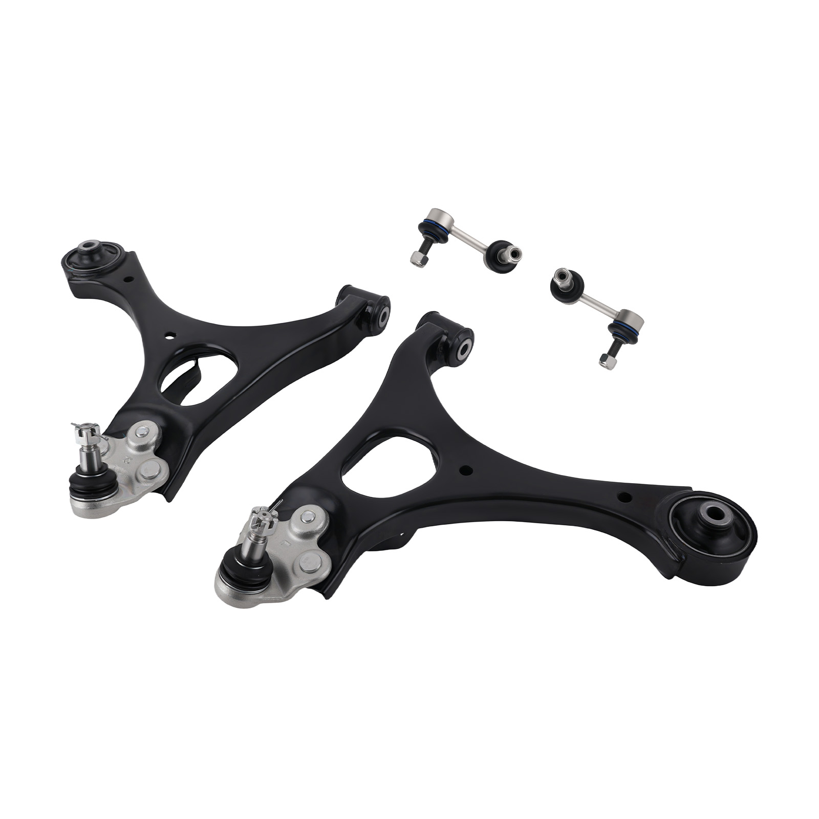 6x Front Lower Control Arms Sway Bar Links for Honda Civic 2006 2007-2011 1.8L