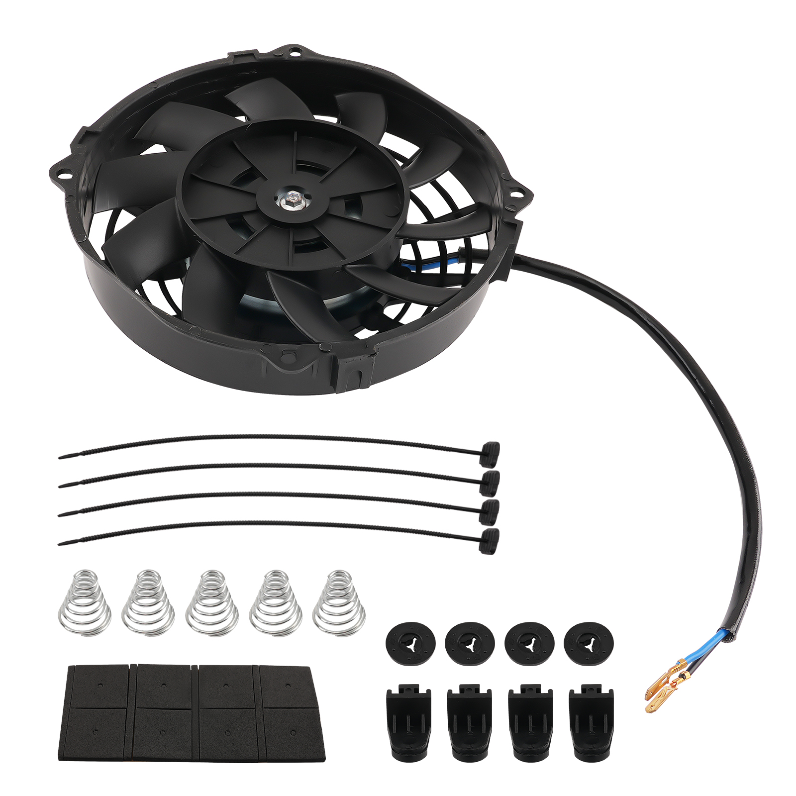 10-Blade Electric Cooling Fan Assembly 7