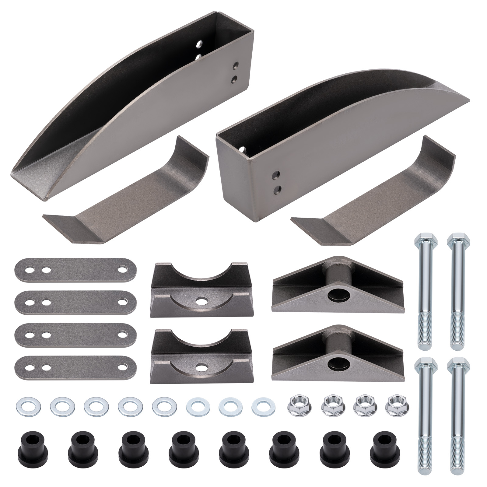 Rear Leaf Spring Relocation Pocket Kit For Chevrolet Belair 150 210 1955-1957