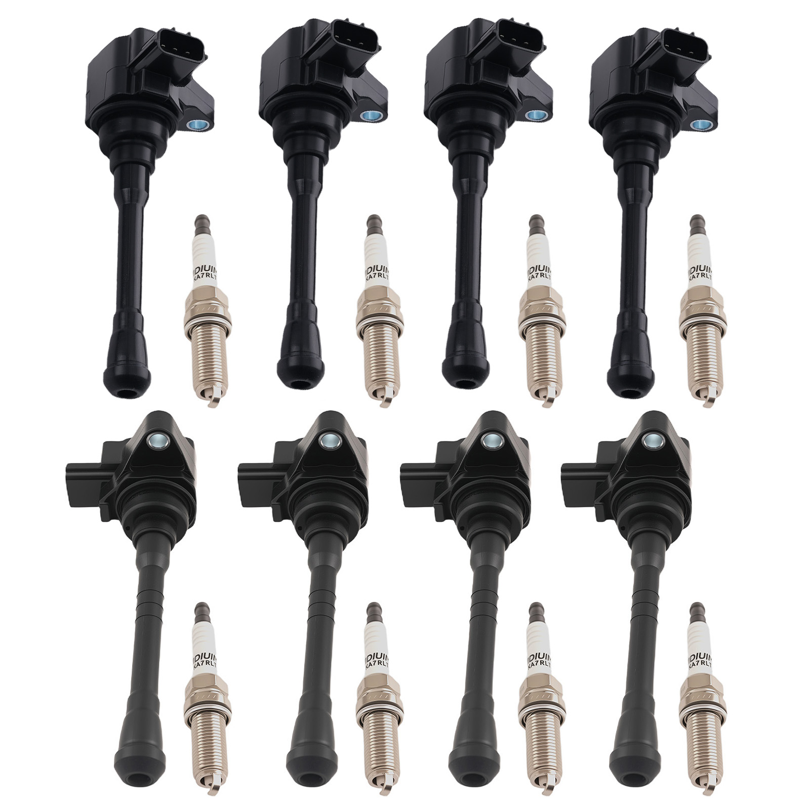 8x Ignition Coil & Spark Plug for Nissan NV2500 Titan 5.6L V8 2016-2020 UF-812