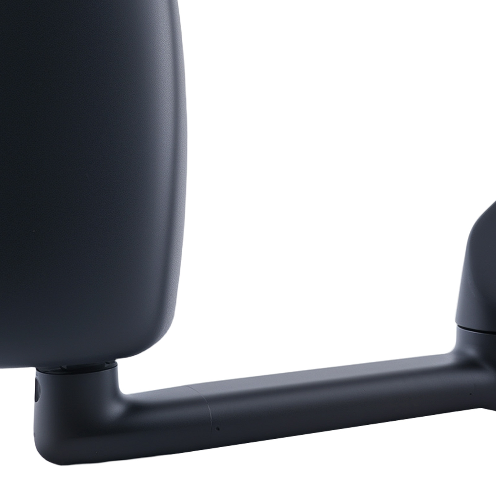 Black Side Mirror Right for GMC Savana 2003-2017 Manual Fold 128-01604R