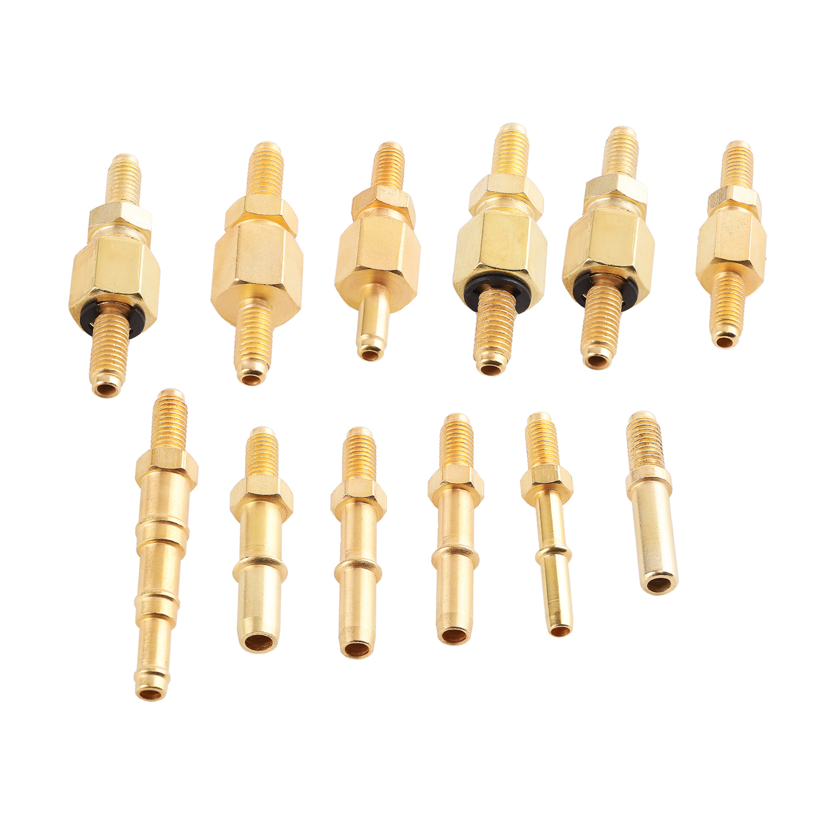 Fuel Injector Service Tool Kit for Gasoline Vehicles with Multiple Connectors