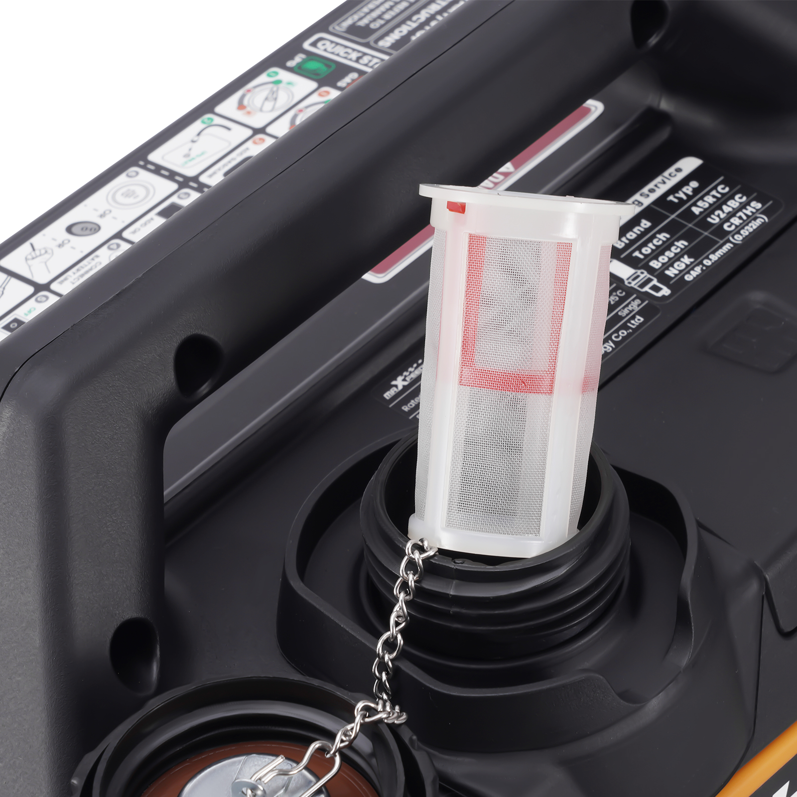 3500 Watt Portable Generator Inverter 3.2KW Gas Propane Dual Fuel Electric Start