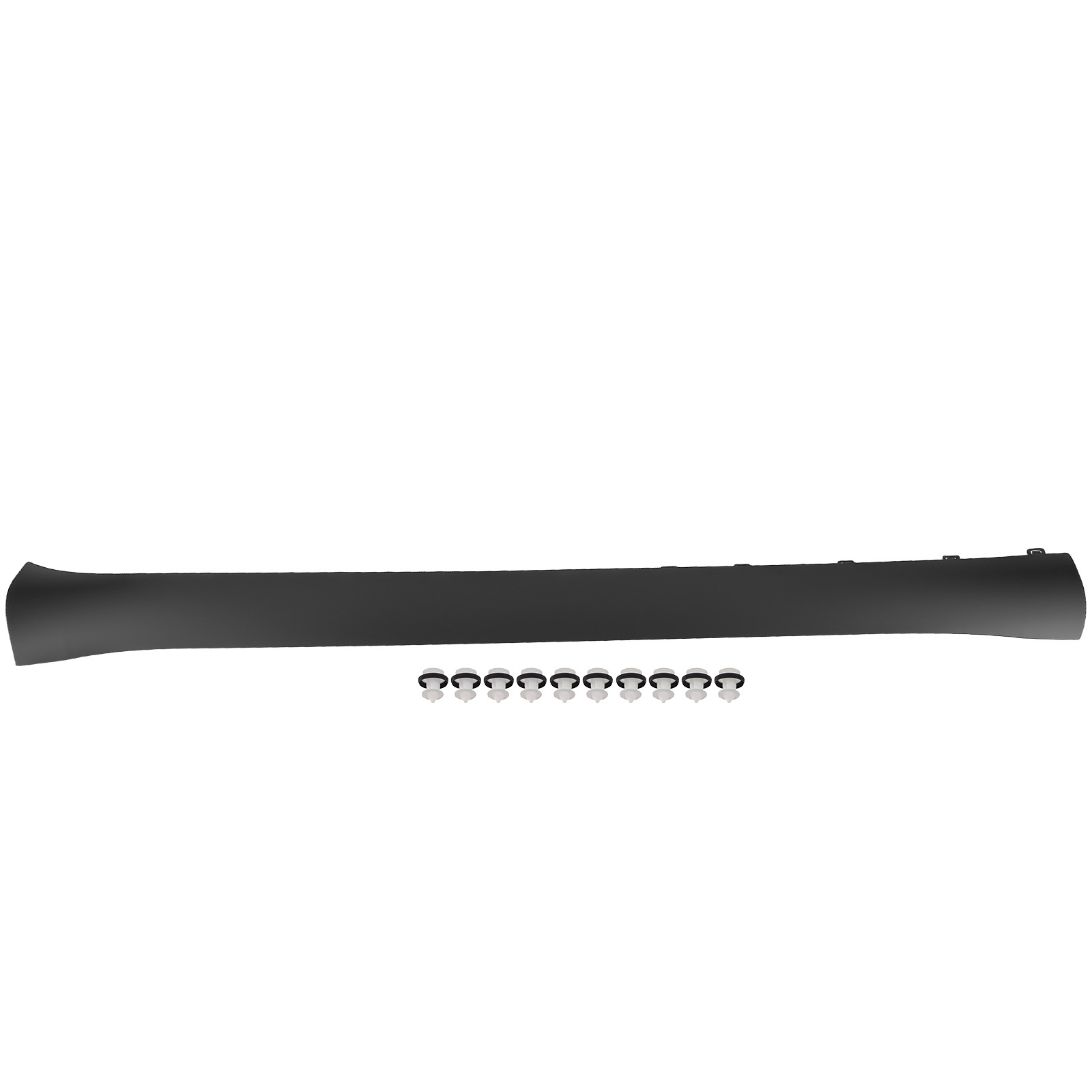Driver Side Extension Panel For Tesla Model Y 2020-2022 1497740-00-C Black Body