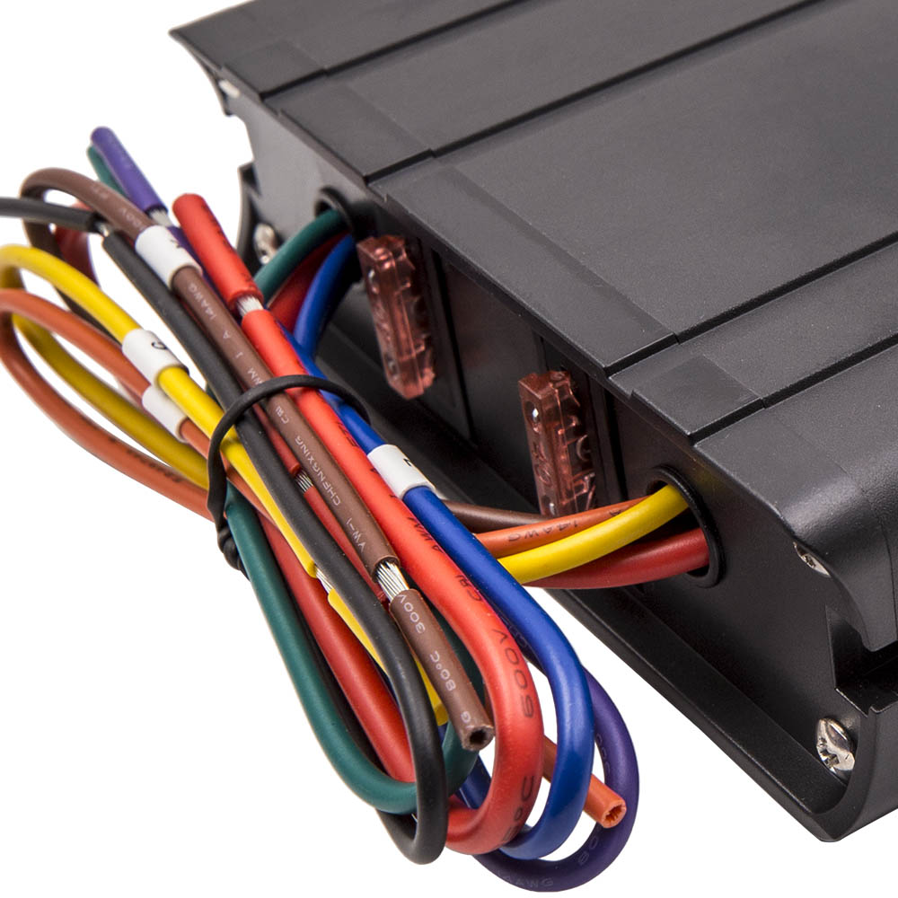 Car Marine Boat 80A Rocker Switch Box 6-Gang Rocker Switch Panel