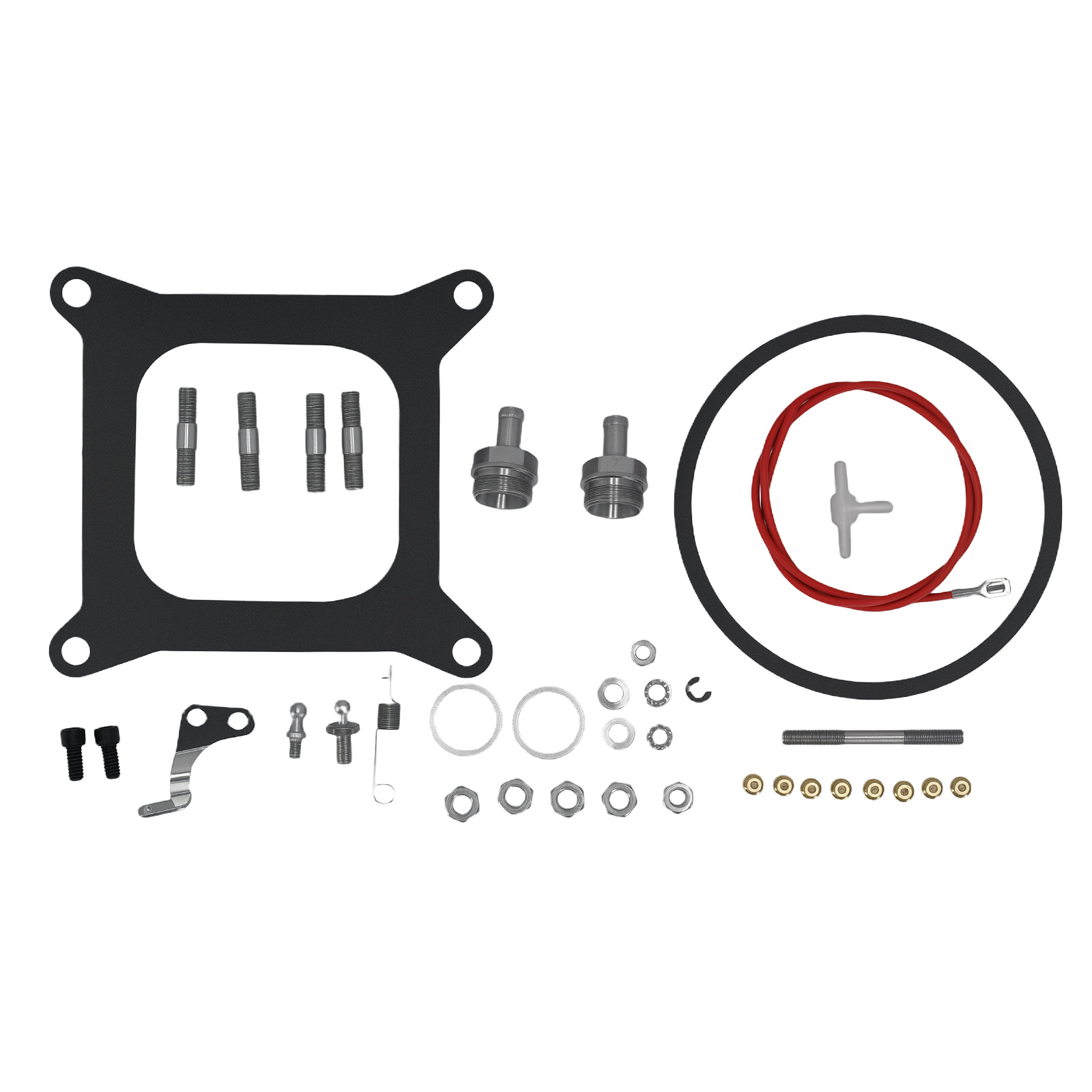 4-Barrel Carburetor Carb replace for BR-67255 650 CFM Electric Choke with Gasket