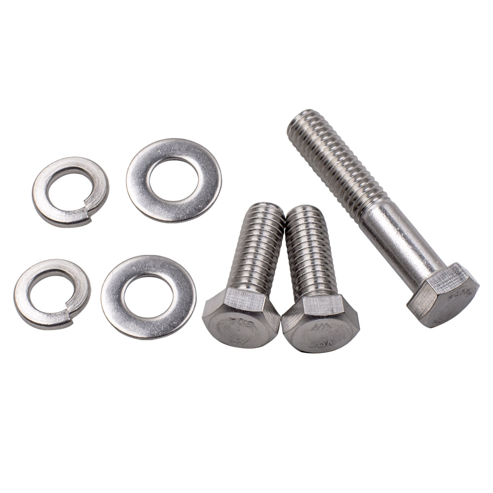 New Engine Bolts Kit Stainless Small Block 265 283 305 327 350 Hex For Chevy SBC
