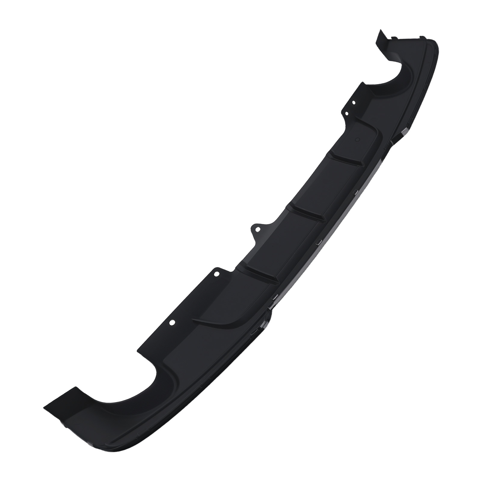 Gloss Black Rear Valance for BMW 5 Series F10 F11 M Sport 2010-2016 PP Diffuser