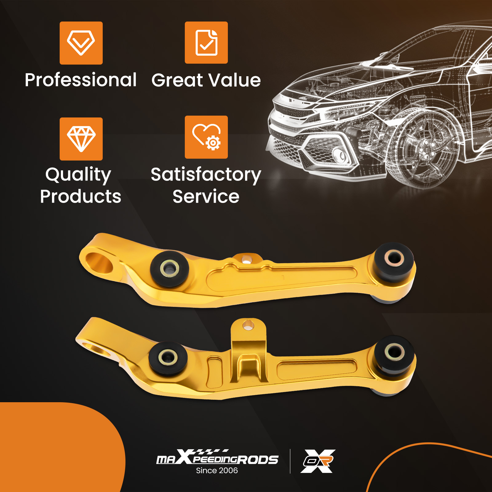 WHY CHOOSE OUR CONTROL ARM?