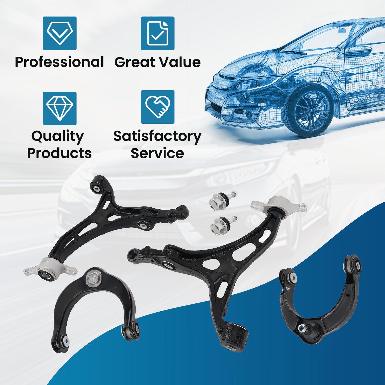 WHY CHOOSE OUR CONTROL ARM?