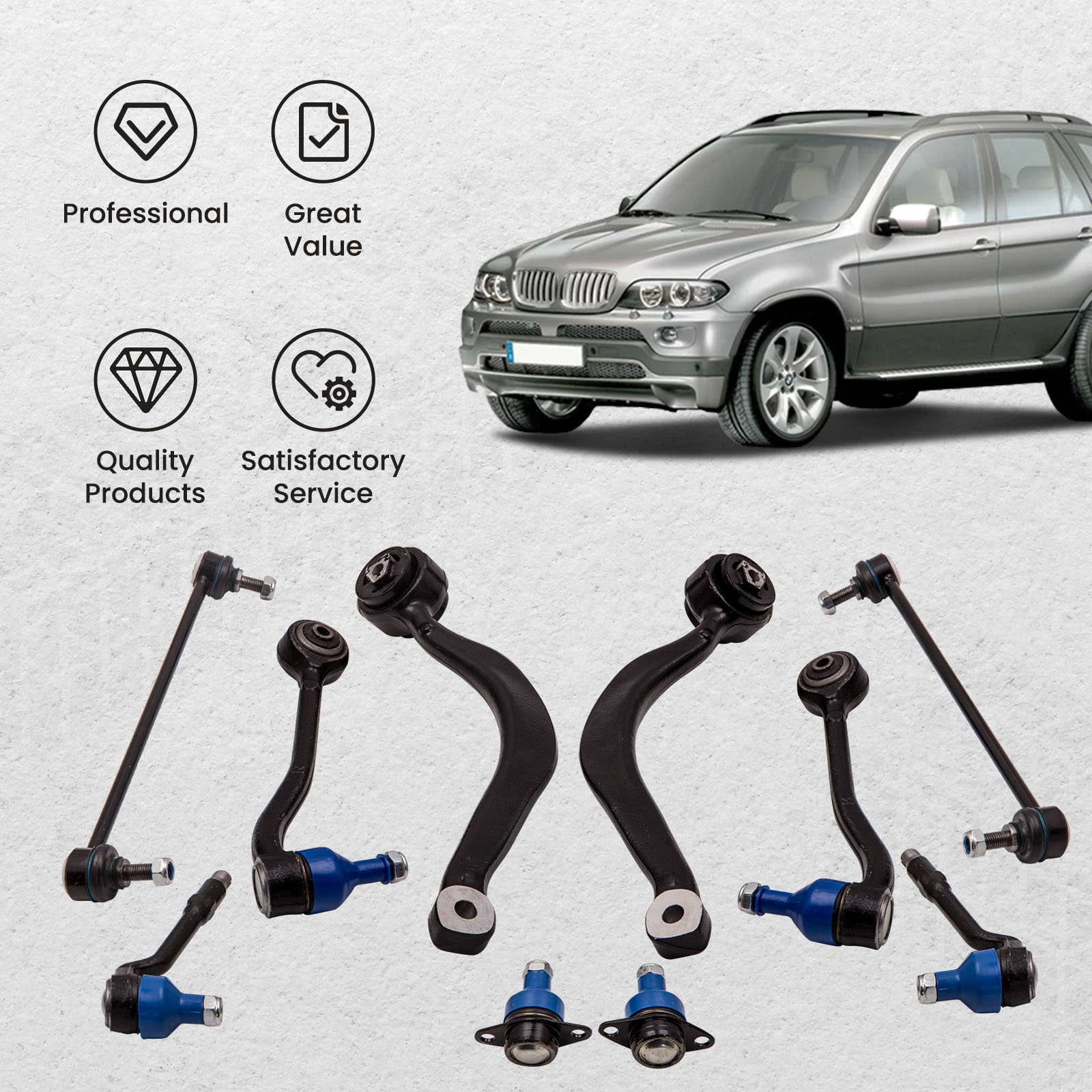 WHY CHOOSE OUR CONTROL ARM?