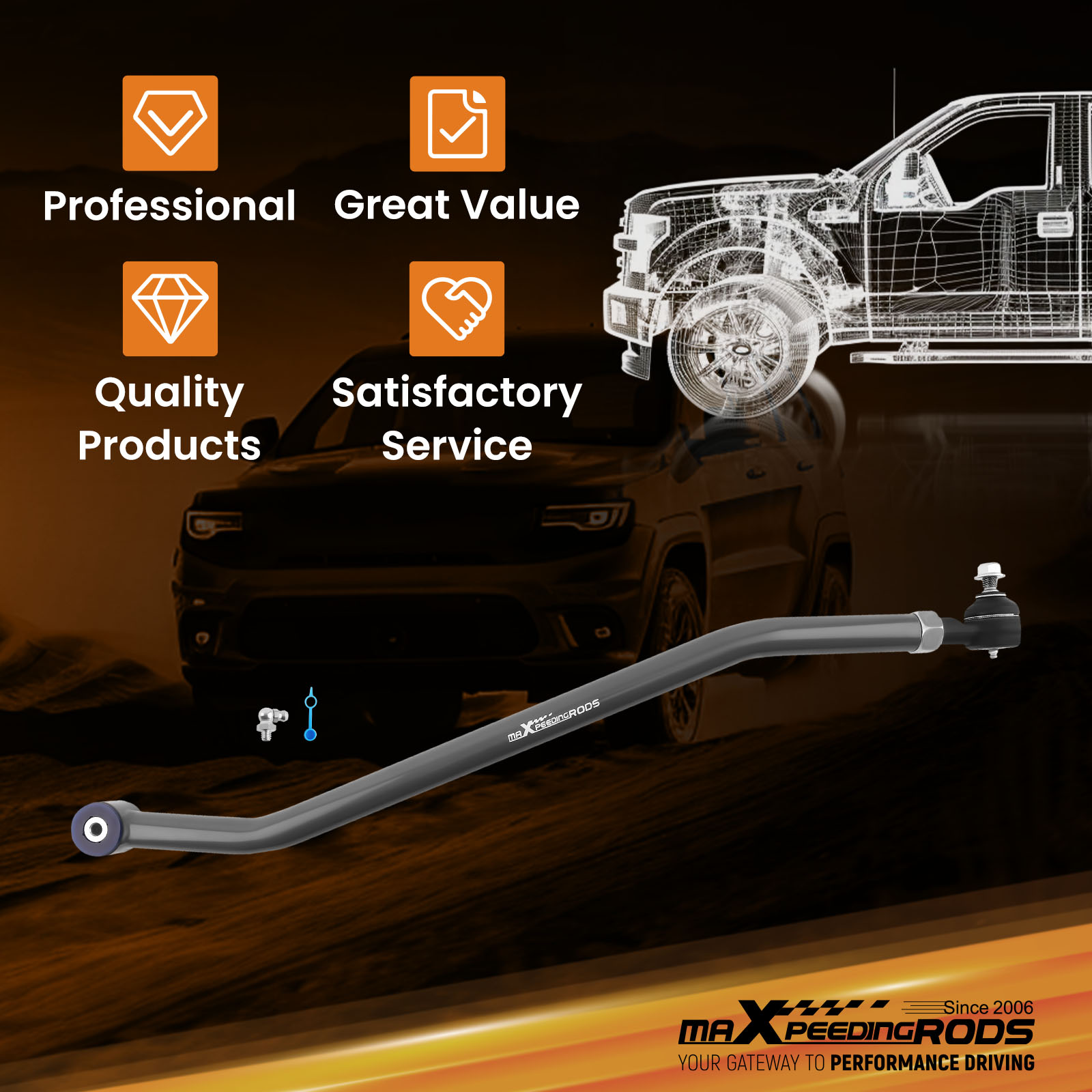 WHY CHOOSE OUR TRACK BAR?